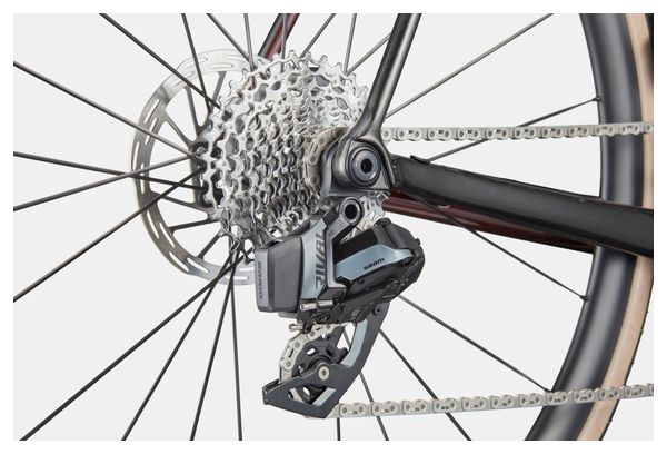 Bicicletta da strada Cannondale CAAD14 2 Sram Rival AXS 12V 700 mm Rosso/Grigio