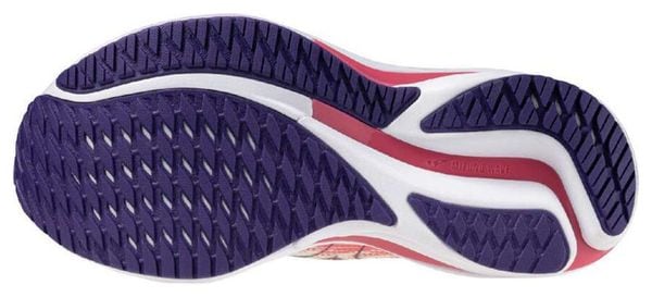 Mizuno Wave Rider 28 Weiß/Pink Women's Running Shoes