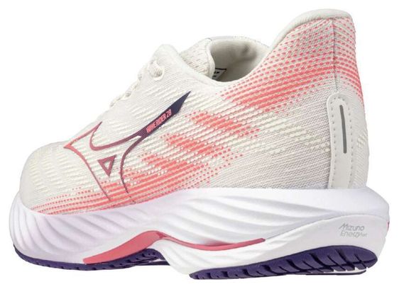 Mizuno Wave Rider 28 Weiß/Pink Women's Running Shoes