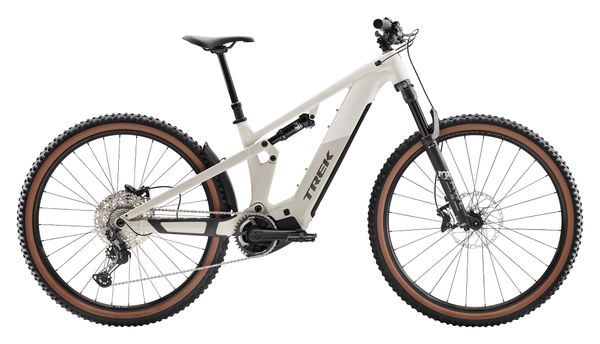VTT Électrique Tout-Suspendu Trek Powerfly+ FS 6 12V 800Wh Bosch 120 Nm 27.5'' Beige Gén. 4