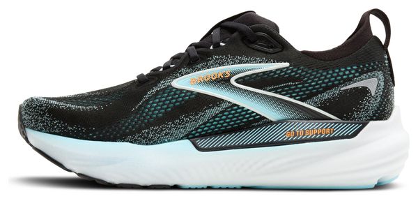 Chaussures Running Brooks Glycerin GTS 22 Noir/Bleu Homme