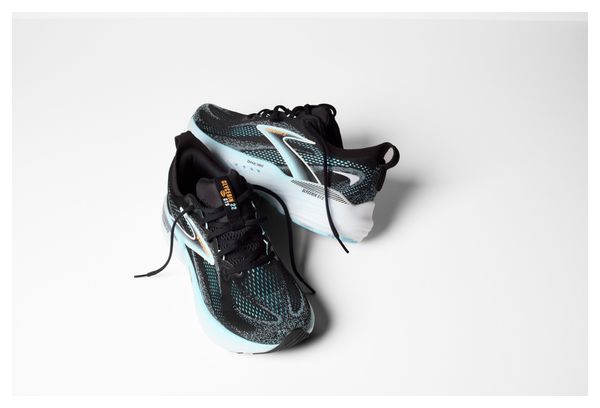 Chaussures Running Brooks Glycerin GTS 22 Noir/Bleu Homme