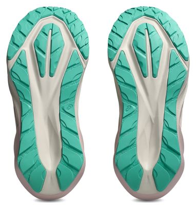 Asics Novablast 5 TR Women's Running Shoes in Beige/Pink/Green