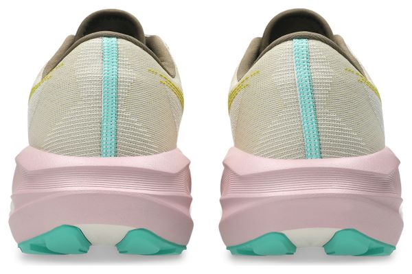Asics Novablast 5 TR Women's Running Shoes in Beige/Pink/Green
