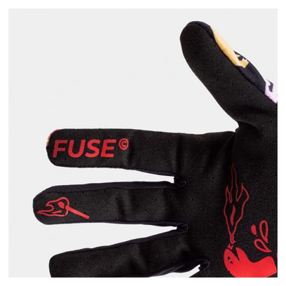 Guanti Fuse Chroma Glove Crazy Snake Lunghi Neri