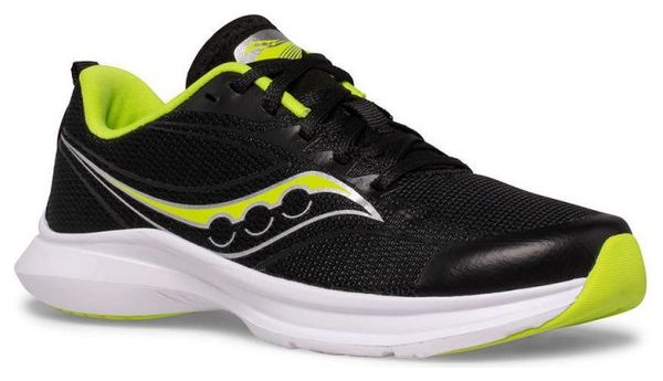 Chaussures Running Saucony Kinvara 13 Noir Jaune Enfant