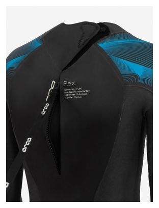 Orca Apex Flex Neopreen Wetsuit Zwart Blauw