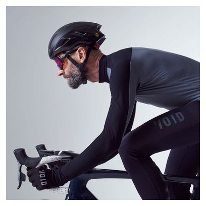 Void Yoke Zip Grey Long Sleeve Jersey