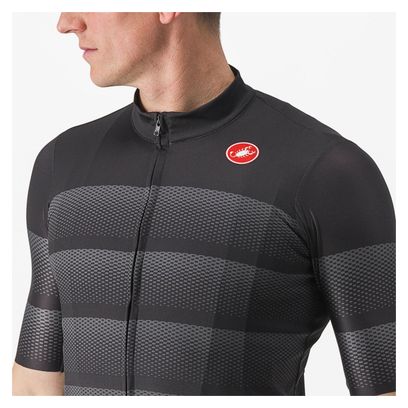 Maillot de manga corta Castelli Livelli Negro