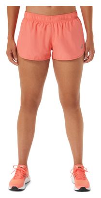 Short Splité Asics Core Run Corail Femme