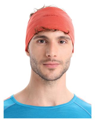 Icebreaker Cool-Lite Flexi Orange Unisex Merino Headband