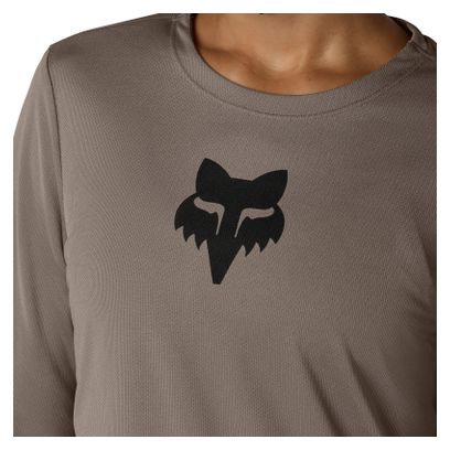 Maglia a maniche lunghe Fox Ranger Fox Head beige da donna