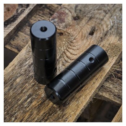 BMX PEGS ADULTE NOIR ACIER 10MM KHEBIKES