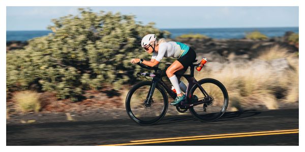 Compressport Tri Postural Aero SS Top W White/Green