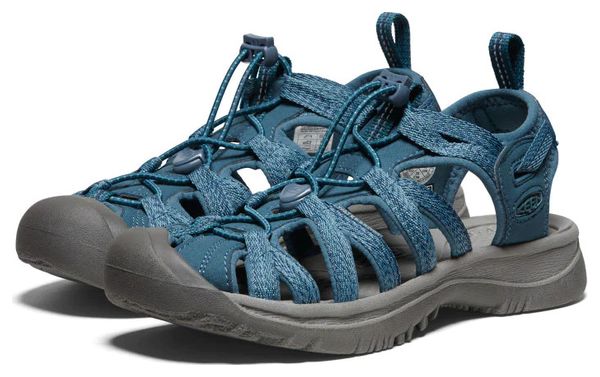 Keen Whisper Blau Damen Wandersandalen