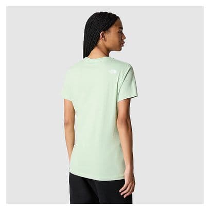 T-Shirt Femme The North Face Simple Dome Vert