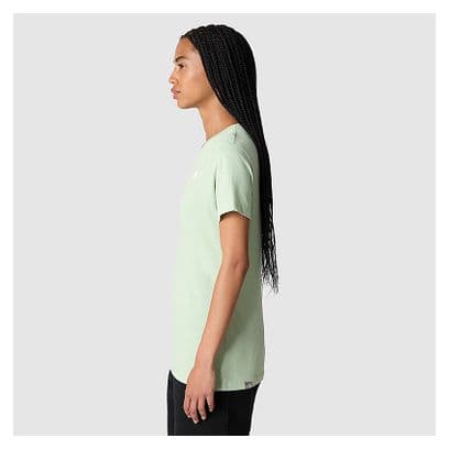 T-Shirt Femme The North Face Simple Dome Vert