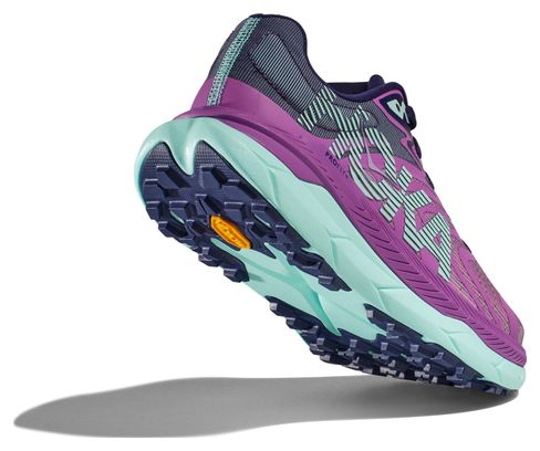 Produit Reconditionné - Chaussures de Trail Running Hoka Femme Tecton X 2 Violet Bleu 40