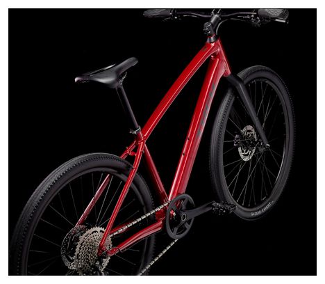 Produit Reconditionné - Vélo Fitness Trek Dual Sport 3 Shimano Deore 10V 650mm Rouge Pourpre 2023 S