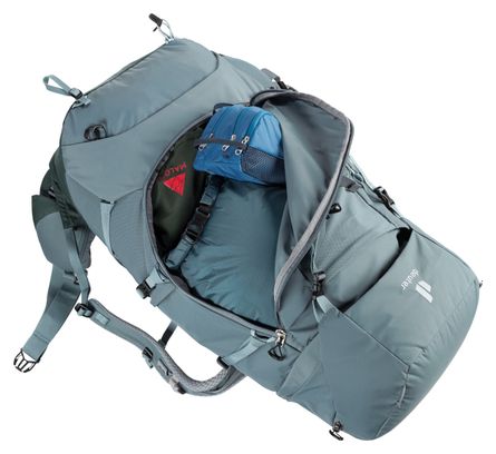 Women's Deuter Aircontact Core 45+10 SL Hiking Bag Blue