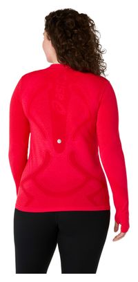 Asics Road Seamless Red Women's Running T-Shirt