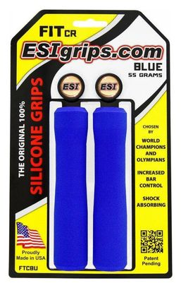 Pair of Esi Fit CR Grips Dark Blue