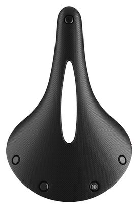 Selle de vélo Brooks Cambium C19 Carved All Weather noir