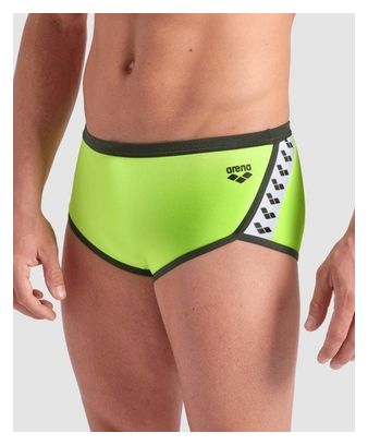 Arena Icons Costume da bagno a vita bassa Uni Green Uomo