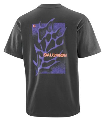 Salomon Freestyle T-shirt met korte mouwen Zwart Unisex