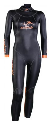 Sailfish Atlantic 2 Women's Neoprene Wetsuit Black Orange