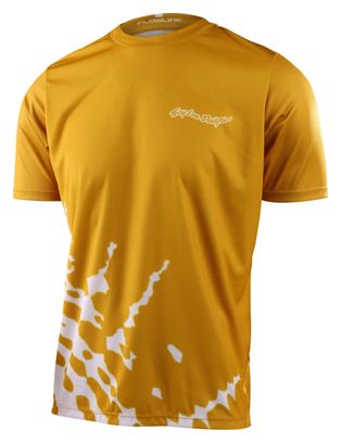 Troy Lee Designs Flowline Short Sleeve Jersey Yellow