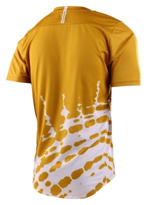 Troy Lee Designs Flowline Yellow Short Sleeve Jersey