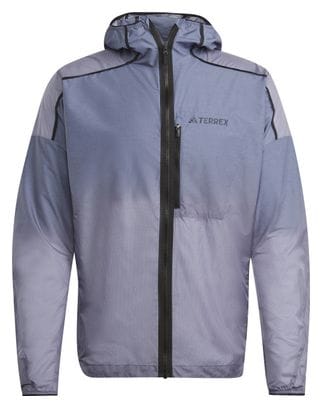 adidas Terrex Agravic Windweave Rain Jacket Grey