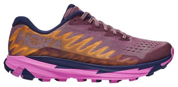 Chaussures de Trail Running Femme Hoka Torrent 3 Rose Bleu Orange