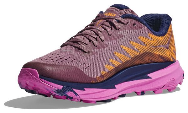 Women's Hoka Torrent 3 Trail Running Schuhes Pink Blue Orange