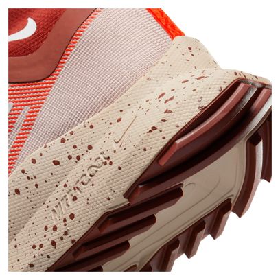 Chaussures de Trail Running Nike React Pegasus Trail 4 GTX Gris Marron Rouge