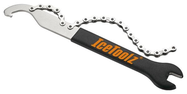ICE TOOLZ 34S4 Chain Whip/15 mm Pedal Wrench/Freewheel Tool