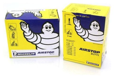 Michelin Chambre À Air 300/350-10 Valve 45 Degrees