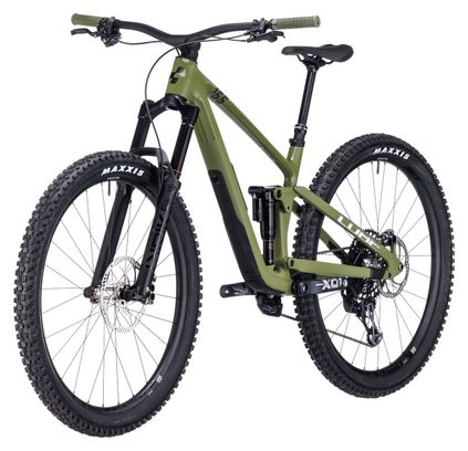 Cube Stereo One55 C:62 TM 29 Volledig geveerde MTB Sram X01 Eagle AXS 12S 29'' Olijfgroen 2023