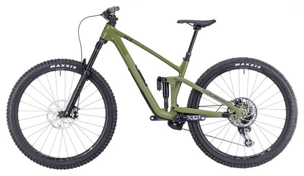 Cube Stereo One55 C:62 TM 29 Full Suspension MTB Sram X01 Eagle AXS 12S 29'' Olive Green 2023