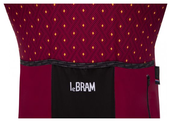 LeBram Luz Ardiden Bordeaux Short Sleeve Jersey Ajus e