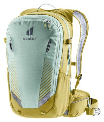 Women's Bicycle Backpack Deuter Compact EXP 12 SL Green/Yellow