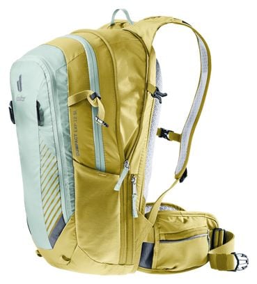 Women's Bicycle Backpack Deuter Compact EXP 12 SL Green/Yellow