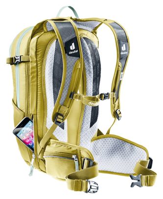 Women's Bicycle Backpack Deuter Compact EXP 12 SL Green/Yellow