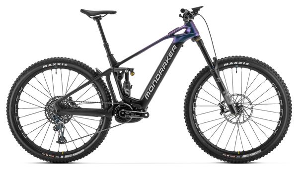 Mondraker Crafty Carbon XR GX/X01 Eagle 12V 750 Wh 29'' Polaris Bicicleta eléctrica de montaña con suspensión integral Negro Violeta 2024