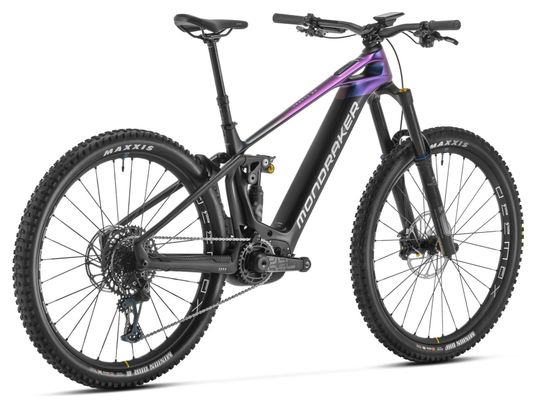 Mondraker Crafty Carbon XR GX/X01 Eagle 12V 750 Wh 29'' Polaris Volledig geveerde elektrische mountainbike Zwart Violet 2024