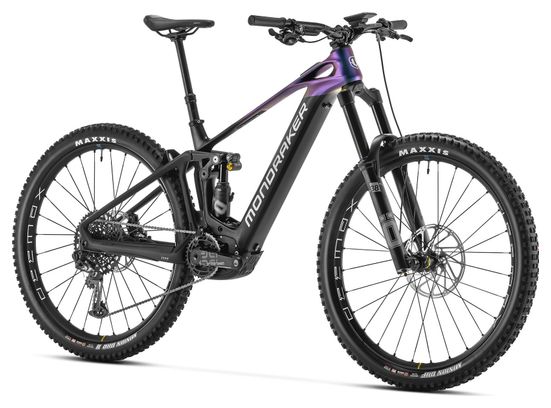 Mondraker Crafty Carbon XR GX/X01 Eagle 12V 750 Wh 29'' Polaris Bicicleta eléctrica de montaña con suspensión integral Negro Violeta 2024