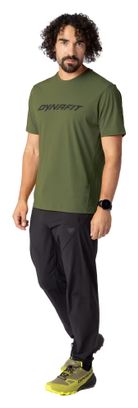 Dynafit Traverse Khaki Men's Trail T-Shirt