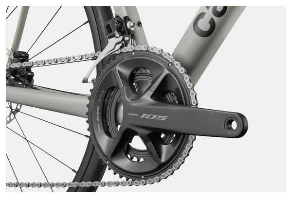 Bicicletta da strada Cannondale CAAD14 3 Shimano 105 12V 700 mm Bianco/Grigio