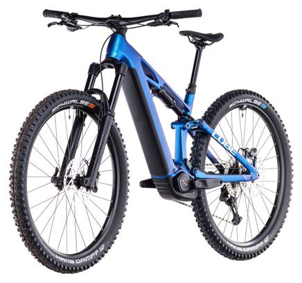 VTT Électrique Tout-Suspendu Cube Stereo Hybrid One44 HPC SLX 800 Shimano Deore XT 12V 800 Wh 29'' Bleu Nebula 2025